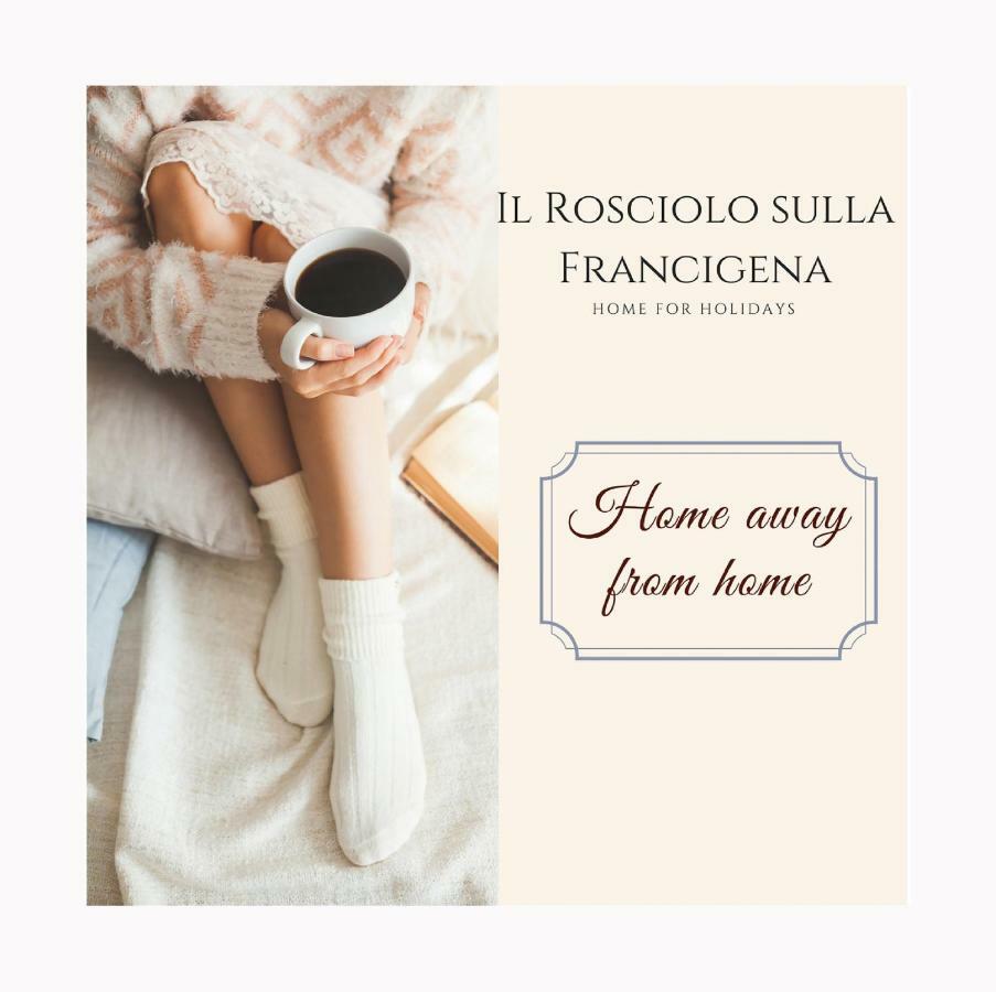 포르멜로 Il Rosciolo Sulla Francigena 아파트 외부 사진